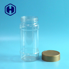 HAUSTIER 1000ml Glas-Flaschen-Goldschraubverschluss- runde Imbiss-Kaffeebohnen transparent