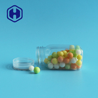 Mini-Glas des Kunststoffgehäuse-100ml für Schokoladen-Bohnen-Bonbon-Körnchen-kleines Quadrat