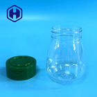 Kleine Salzpfeffer Runde PET leere Kunststoff Gewürzglas 100 ml Flip Top Deckel 6 Löcher