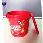 Schokoladen-Keks-Verpacken des Nahrungsicheres IML Eimer-1340ml buntes