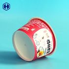 Plastikbehälter-stapelbare kompostierbare Jogurt-Schalen der Frucht-Massen-IML