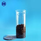 Hoch leerer transparenter Zylinder-Behälter-tragbarer Durchsickern-Beweis