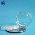 Einfache offene Enden klären Plastikdosen-stapelbares luftdichtes rundes Plastikglas
