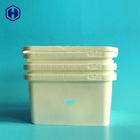 Weißer IML-Wannen-Druck-behandelt kundenspezifisches Logo-Doppeltes leere Nahrungsmittelbehälter