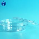 Runde Plastikkanister der transparenten Leck-Beweis-Plastikglas-großen Öffnung
