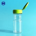 Klare Pulver-Gewürz-Glas-Filter-Kappen-völlig Luft-feste Plastikgewürz-Flaschen