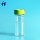 Klare Pulver-Gewürz-Glas-Filter-Kappen-völlig Luft-feste Plastikgewürz-Flaschen