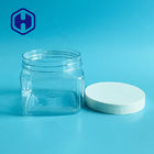 Quadrat-kosmetisches Plastikglas 500g 17.63oz für Körperpeelings-Creme-Babypuder