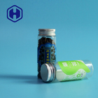 Freie kleine Plastiksüßigkeits-Gläser Bpa mit Deckeln 130ml trockener Herb Packaging