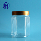 Nuss-Verpacken des HAUSTIER Hexagon-transparentes Plastikglas-660ml