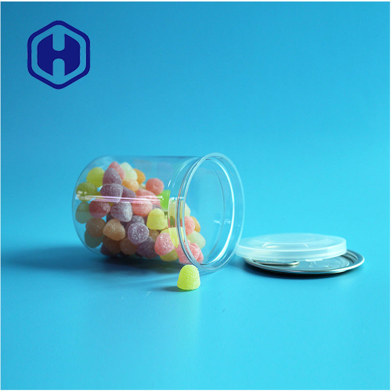 Transparente luftdichte PET leicht offene Dosen Kunststoff / PET Lebensmitteldosen für undichte Verpackungen