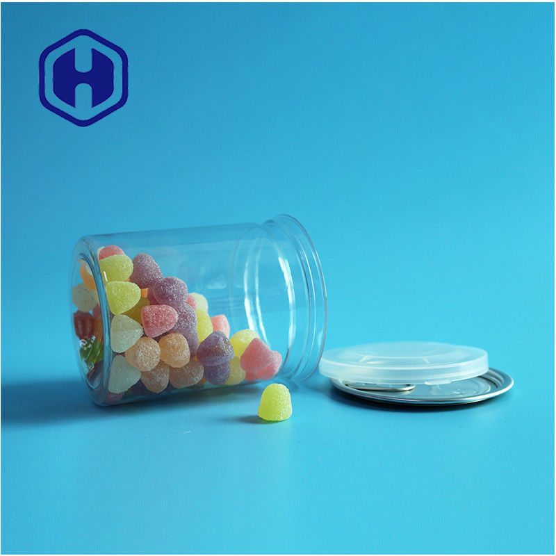 Transparente luftdichte PET leicht offene Dosen Kunststoff / PET Lebensmitteldosen für undichte Verpackungen