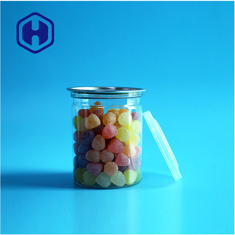 Transparente luftdichte PET leicht offene Dosen Kunststoff / PET Lebensmitteldosen für undichte Verpackungen