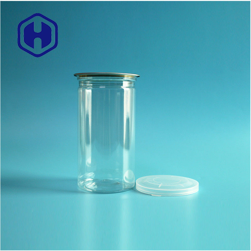 Getrocknete gesunde Katzen-Hunde-Snack-Food-Pulver 24oz Premium-PET-Dose mit luftdichtem Aluminiumdeckel