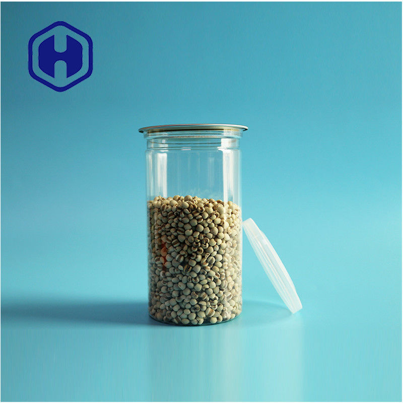 Getrocknete gesunde Katzen-Hunde-Snack-Food-Pulver 24oz Premium-PET-Dose mit luftdichtem Aluminiumdeckel