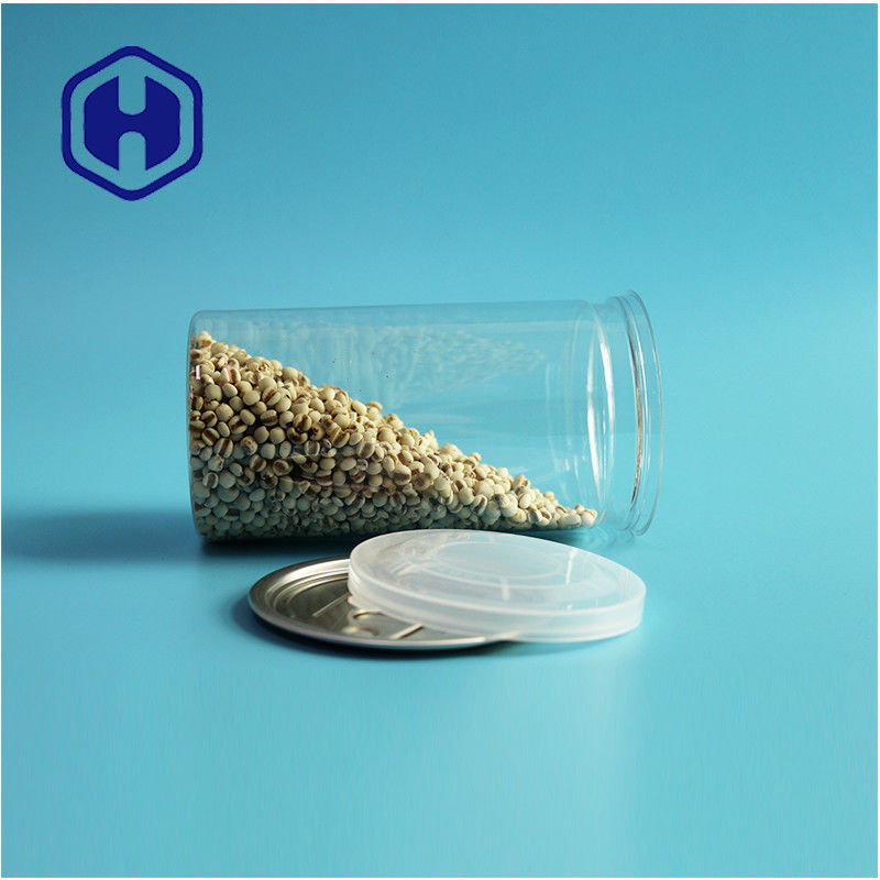 Getrocknete gesunde Katzen-Hunde-Snack-Food-Pulver 24oz Premium-PET-Dose mit luftdichtem Aluminiumdeckel