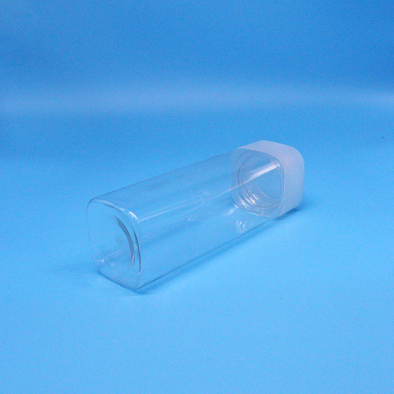 Breitmaul 600 ml Snack Food Süßigkeiten Durchsichtige Quadrat PET Plastikgefäße Flat Top Deckel