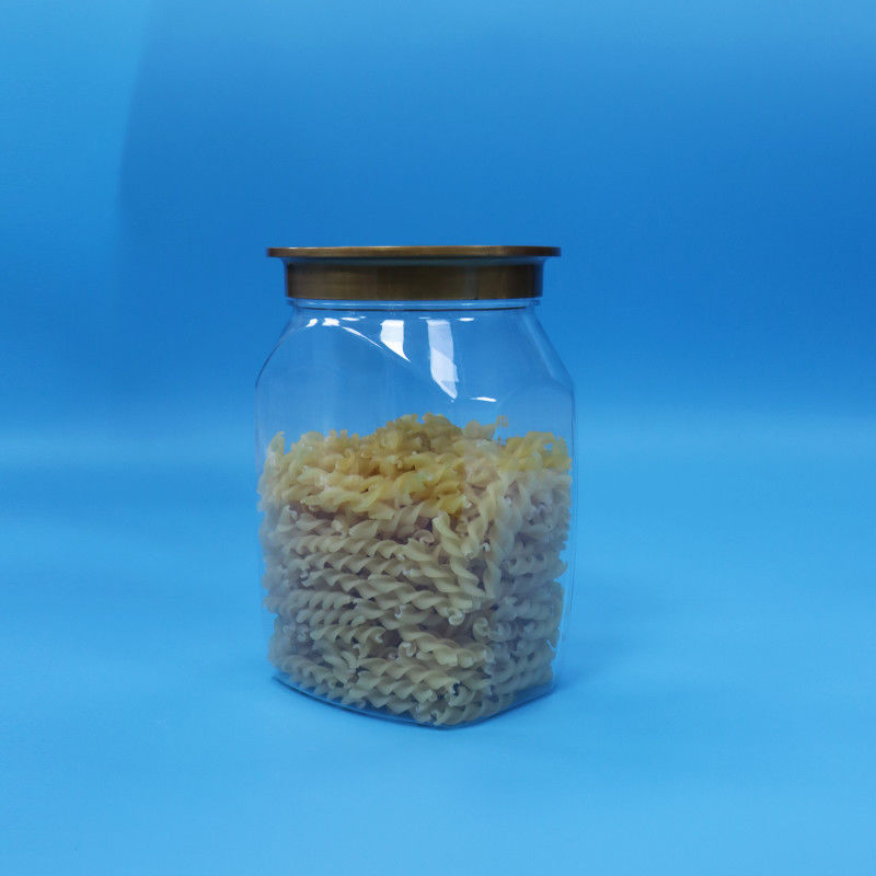 Babynahrung Hochwertige Transparente Kunststoff-PET-Food-Speicher-Glas Siegeldeckel für Nüsse