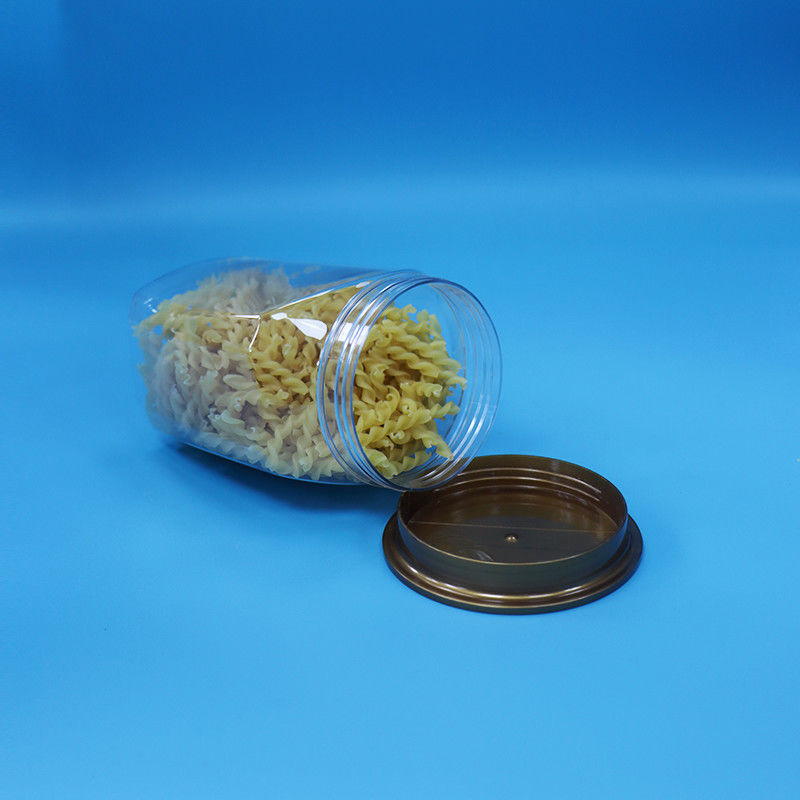 Babynahrung Hochwertige Transparente Kunststoff-PET-Food-Speicher-Glas Siegeldeckel für Nüsse