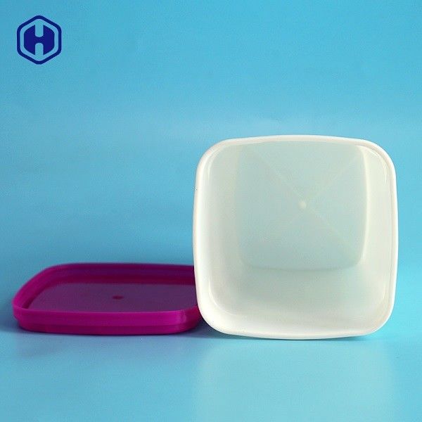 Plastikbehälter 23oz IML mit Farbdeckel-Drucklogo