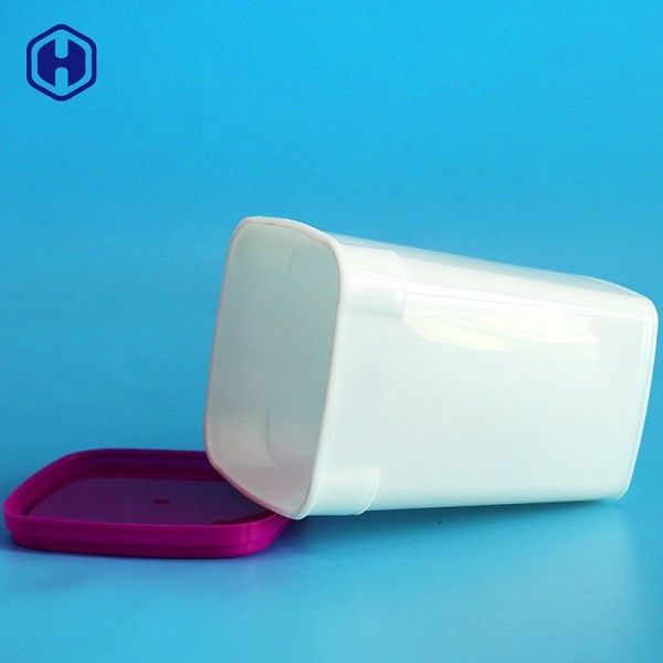 Plastikbehälter 23oz IML mit Farbdeckel-Drucklogo