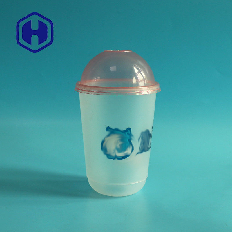 Form-Milch-Blasen-Tee-Plastikschale IML pp. kundenspezifische Drucku für Juice Cold Coffee