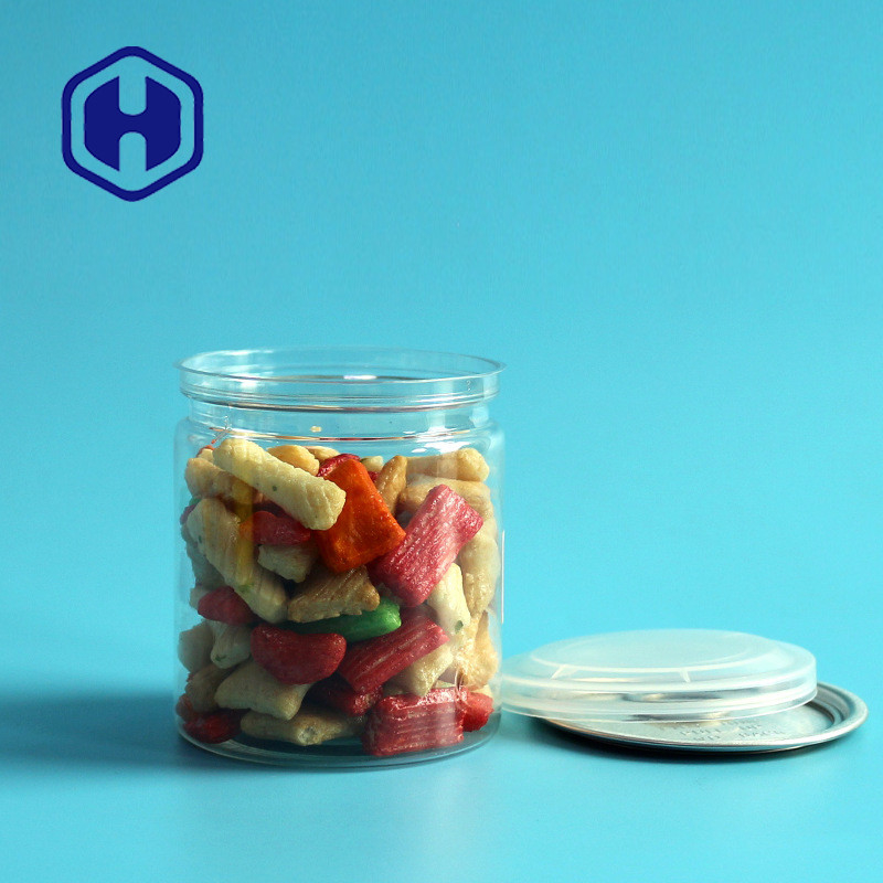 Schweinefleisch-Trockenfleisch- vom Rindverpacken der klaren Plastikdosen-250ml 211 8.5oz helles getrocknetes