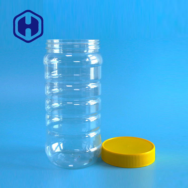 Luft-festes hohes Runde Schraubverschluss- HAUSTIER Plastikhöhe glas-167mm