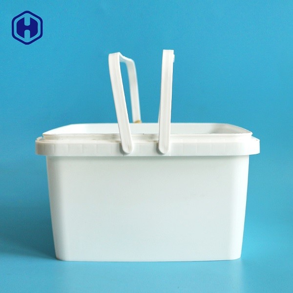 Microwavable kleines quadratisches Plastikbehälter-hitzebeständiges Drucken