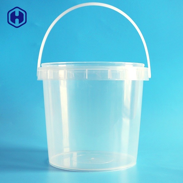Fertigen Sie den Druck von IML-Eimer in der Form besonders an, die ringsum Plastikbehälter beschriftet