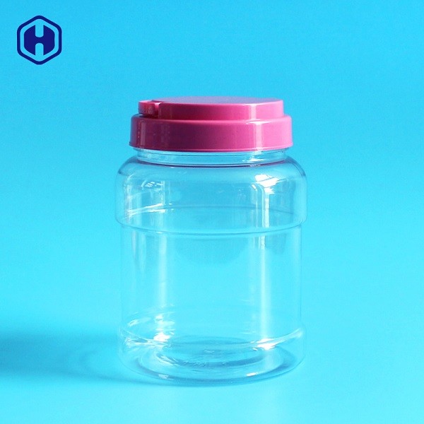 Eingemachte Plastiknahrungsmittelglas dauerhafte Nahrung- für Haustieregrad-Plastikwegwerfgläser
