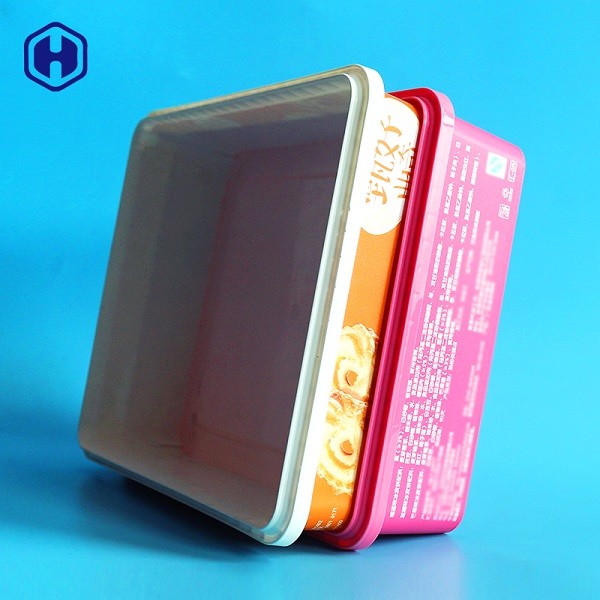 Microwavable IML-Kasten-kleine quadratische Plastikbehälter hitzebeständig