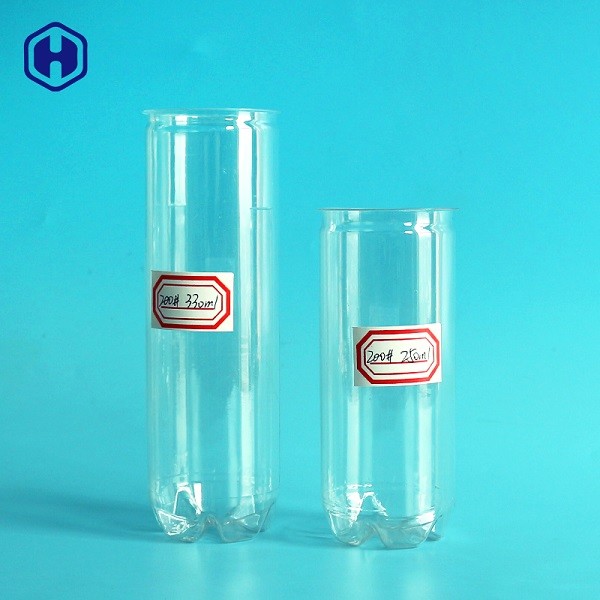 Transparentes Plastikgetränk der Getränkedose-250ML 330ML, das nicht Flecken verpackt