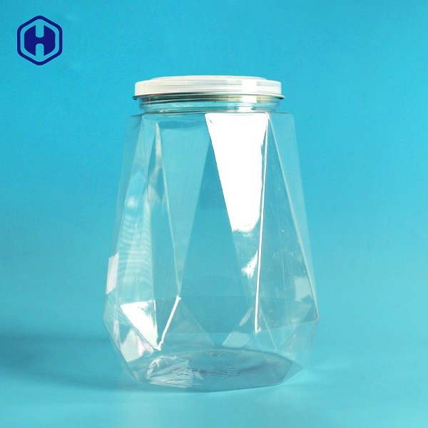 Dauerhafter wiederverwendbarer transparenter Zylinder-Behälter Eco freundliches 1630ml