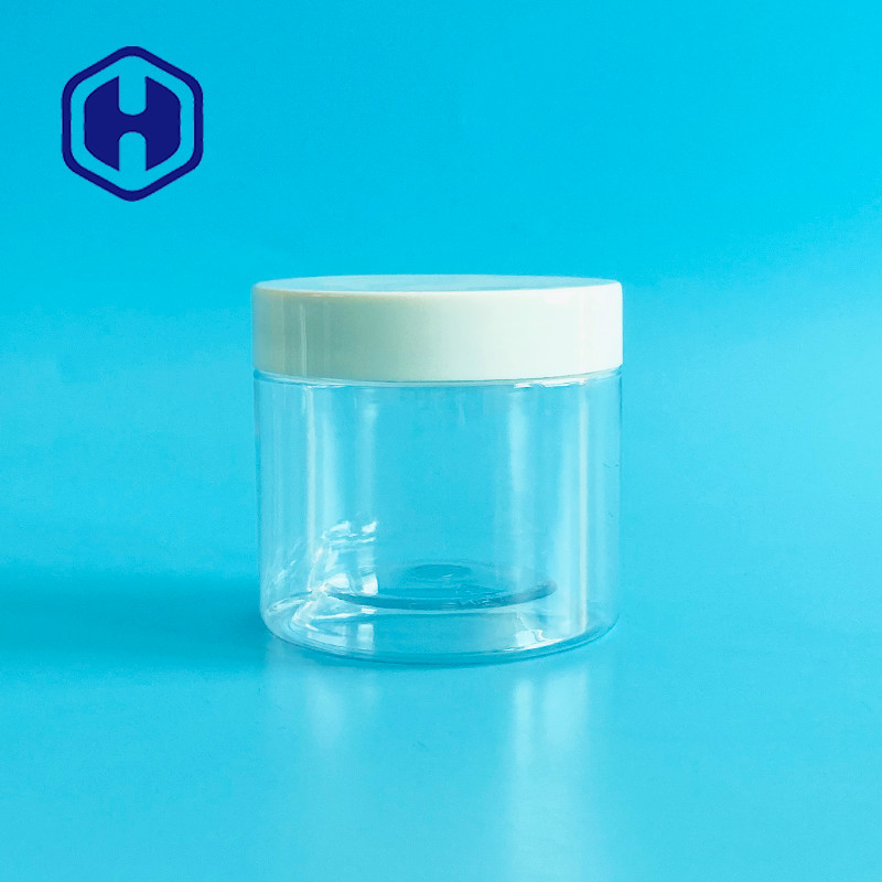 klare kosmetische Glas-PlastikHautcreme-scheuern Gesichtsmasken-Gel 180ml 6oz Lagerung