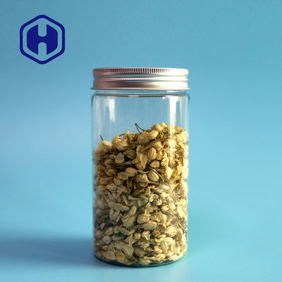 Ringsum gerade 70mm Imbiss-transparentes Plastikglas mit Aluminiumabdeckung 490ml