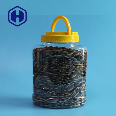 Nuss-Kerne ovales verpacken- der Lebensmittelglas 1150ml Bpa freies Plastikmit Deckel-Griff