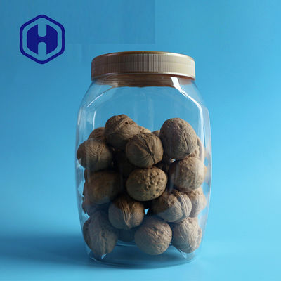 110mm transparente große Plastiklutscher-Nahrung für Haustiere glas-2600ml Schraubverschluss-