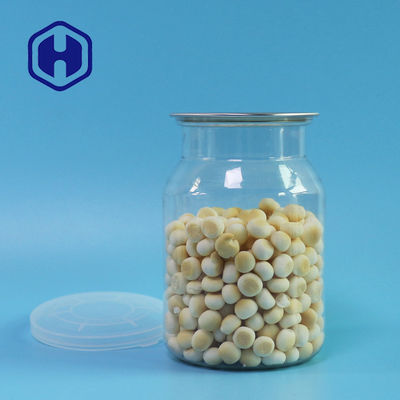 Kundenspezifisches klares HAUSTIER 510ml kann für die Nüsse, die einfaches offenes verpacken und holt