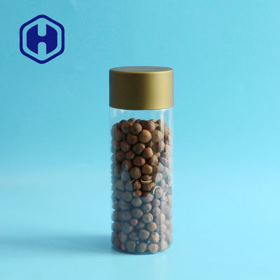 Freie runde lange Deckel-Kunststoffgehäuse-Glas-Behälter Bpa für trockenes Fruis-Popcorn 1136ml