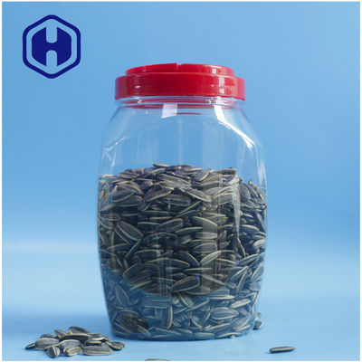 Plastiknahrungsmittelglas des großen breiten offenen Mund-1850ml für Plätzchen-Erdnüsse