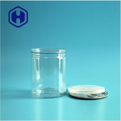 Transparente luftdichte PET leicht offene Dosen Kunststoff / PET Lebensmitteldosen für undichte Verpackungen