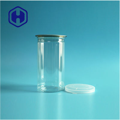 Getrocknete gesunde Katzen-Hunde-Snack-Food-Pulver 24oz Premium-PET-Dose mit luftdichtem Aluminiumdeckel