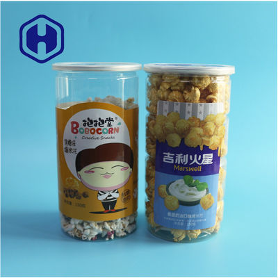 China Hersteller Popcorn 1400ml zylindrische recycelbare PET kann undicht sein