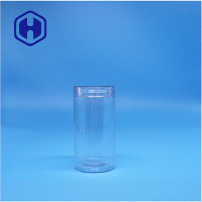 Durchsichtige Runde Kunststoffzucker Pekannüsse Süßigkeiten Mandel Atem Minze Mais Rosinen Walnuss Gläser