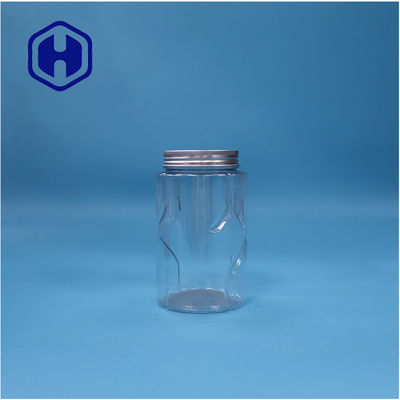 Runde, klare PET-Nüsse, Minz-Süßigkeiten, Zucker, Babynahrung, Glas, Oberdeckel aus Aluminium