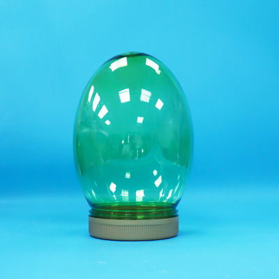 Durchsichtige einzigartige Form Kunststoff PET Lebensmittel-Nüsse Pistazienkrug mit Schraubdeckel