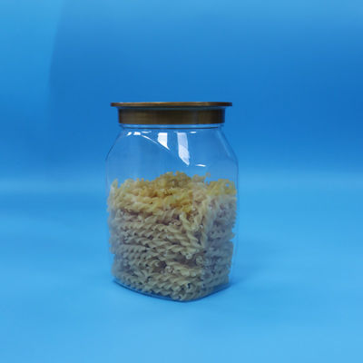 Babynahrung Hochwertige Transparente Kunststoff-PET-Food-Speicher-Glas Siegeldeckel für Nüsse