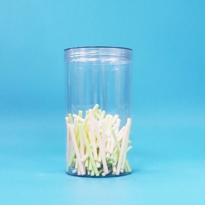 BPA-freie, durchsichtige Schraubkappe, durchsichtige, runde Form, PET-Plastik, Süßigkeiten, Kekse, Nüsse