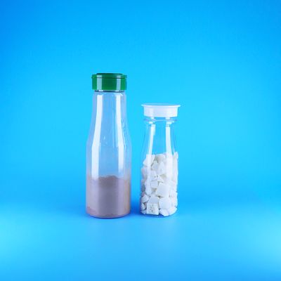 Spice Flip Top Cap Clear Plastic PET Jar Monosodium Glutamate Black PepperBpa Free